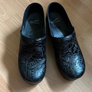 Dansko Paisley print leather shoes